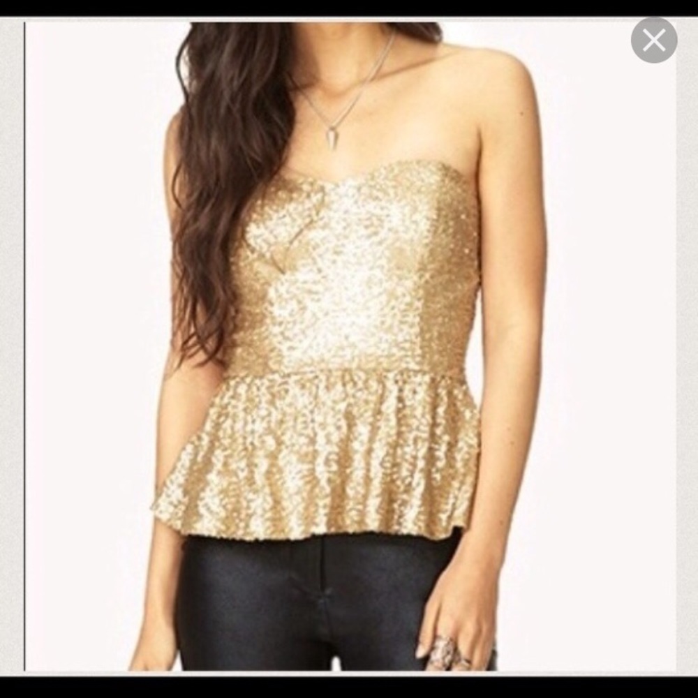Forever21 sequin top